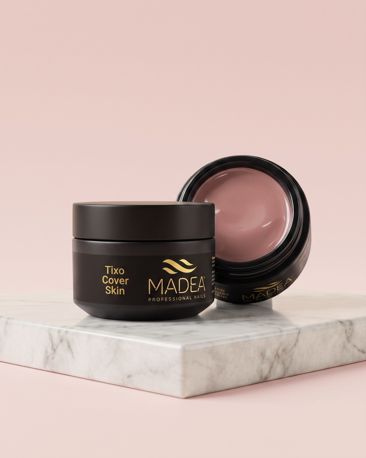 Gel costruttore Tixo Cover Skin Madea da 15 ml, tonalità color pelle, autolivellante con tecnologia tissotropica