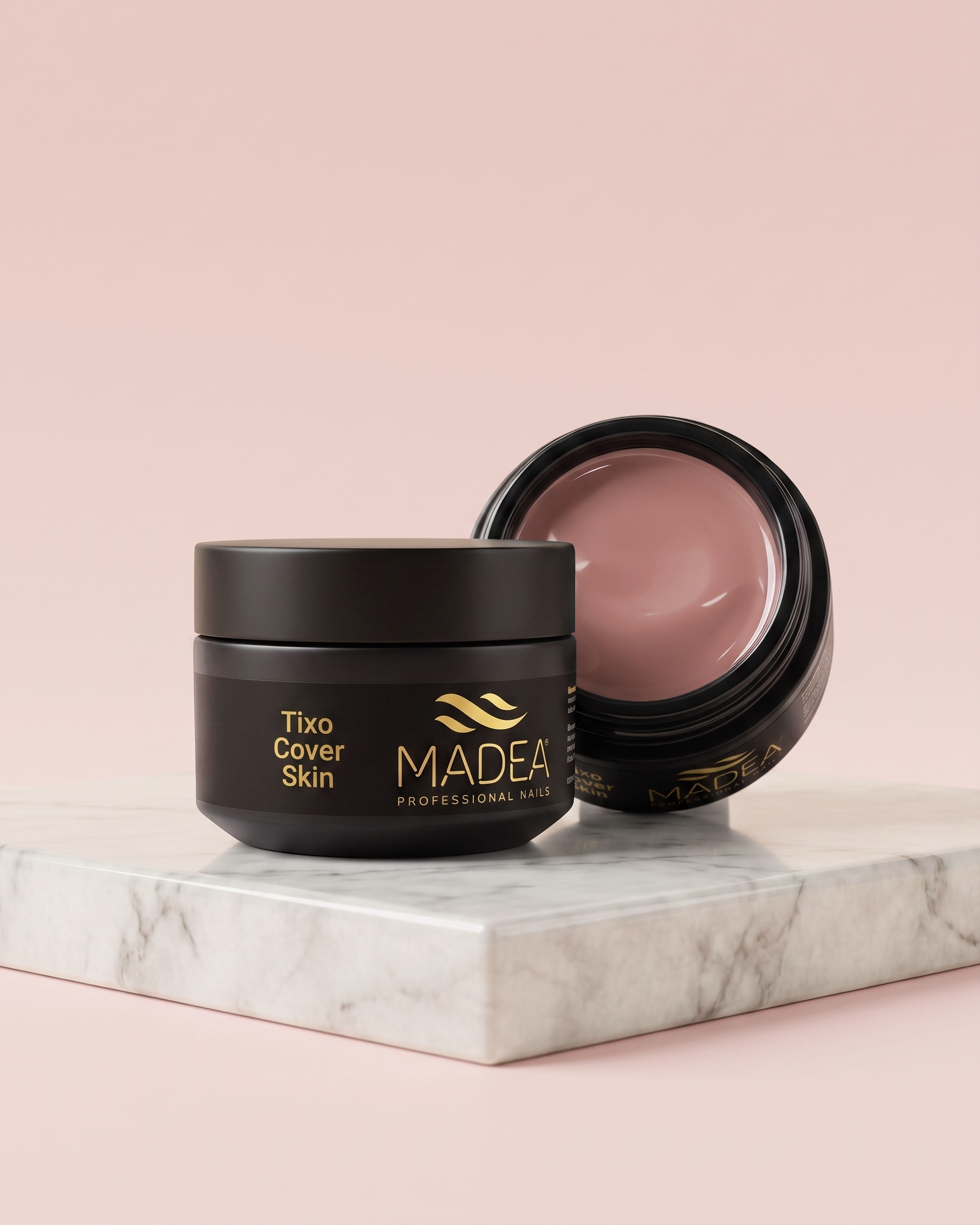 Gel costruttore Tixo Cover Skin Madea da 15 ml, tonalità color pelle, autolivellante con tecnologia tissotropica
